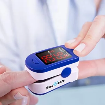Zacurate 500BL Fingertip Pulse Oximeter for Accurate Readings