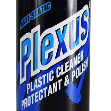 Plexus 20214 Aerosol Plastic Cleaner Protectant and Polish 13oz Can Made in USA with Sticker (4 Pack)