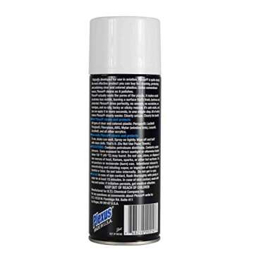 Plexus 20214 Aerosol Plastic Cleaner Protectant and Polish 13oz Can Made in USA with Sticker (4 Pack)
