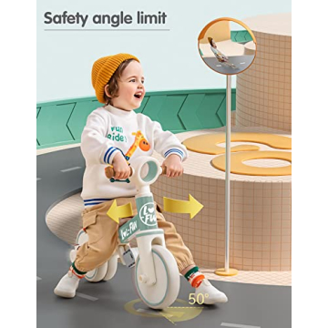 LOL-FUN 4-in-1 Tricycle for Toddlers 1-3 Years