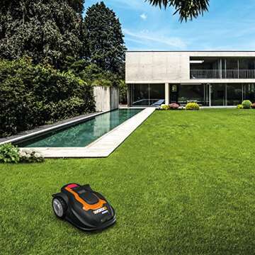 WORX WG794 Landroid M Cordless Robotic Lawn Mower with Rain Sensor & Safety Shut-Off