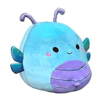 Squishmallow Official Kellytoy Bugs Insects & Creeping Things Soft Plush Squishy Toy Animals (Heathe...