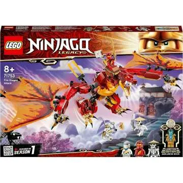NINJAGO Fire Dragon Attack Set with Minifigures