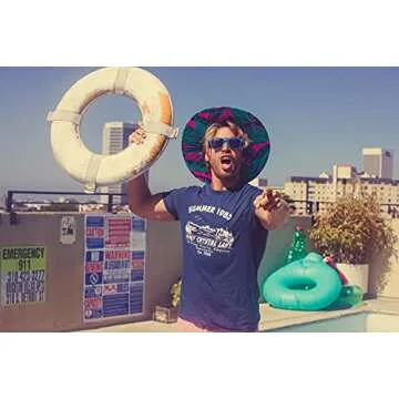 Crazy Dog Camp Crystal Lake Horror Tee for Halloween