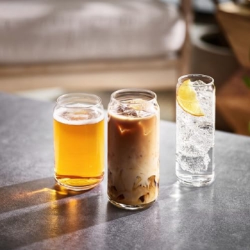 Libbey Classic Can XL Tumblers - Set of 4 Stylish Glasses