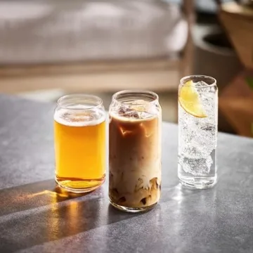 Libbey Classic Can XL Tumblers - Set of 4 Stylish Glasses