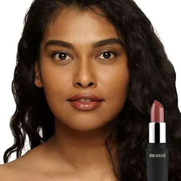 Mented Cosmetics Nude Lipstick for Women, Semi-Matte Long-Lasting Lip Stick, Moisturizing Vegan, Paraben & Cruelty-Free, Enhances All Complexions, Perfect for Everyday Makeup, Nude LaLa