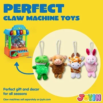JOYIN 12 Pack Mini Plush Toy Assortment for Kids