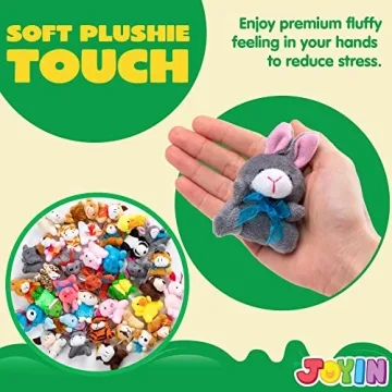 JOYIN 12 Pack Mini Plush Toy Assortment for Kids