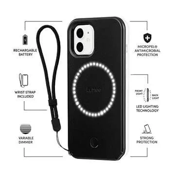 Case-Mate LuMee Halo Light Up Selfie Case for iPhone 12 Mini