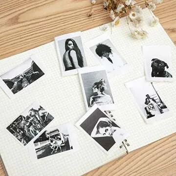 Phomemo White Paper for M02 M02 Pro M02S M03 (for 20 Years), Original, Adhesive, Thermal Printer Paper, Glossy Sticker Paper, for Pocket Printer, 53mm x 3.5m, Diameter 30mm, 3-Rolls