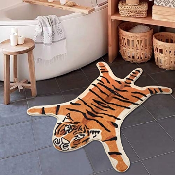 LIVEBOX Kids Bedroom Tiger Rug Soft Non-Slip 36"x45"