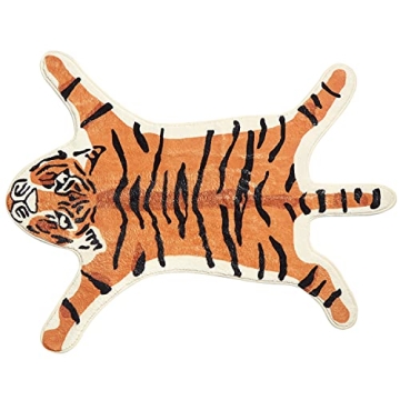 LIVEBOX Kids Bedroom Tiger Rug Soft Non-Slip 36"x45"