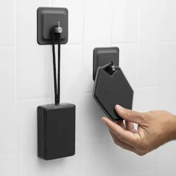 Arnold Silicone Shower Hook - Stylish Bathroom Organizer