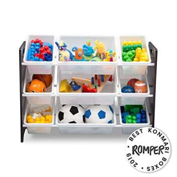 Delta Children Toy Organizer with 9 Bins for Kids