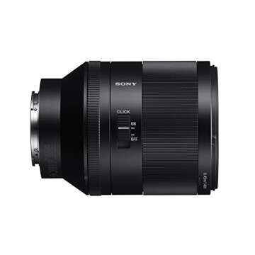 Sony SEL50F14Z Planar T FE 50mm f/1.4 ZA Lens (Renewed)