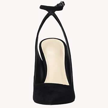 Reoplty Women's Stylish Slingback High Heel Pumps