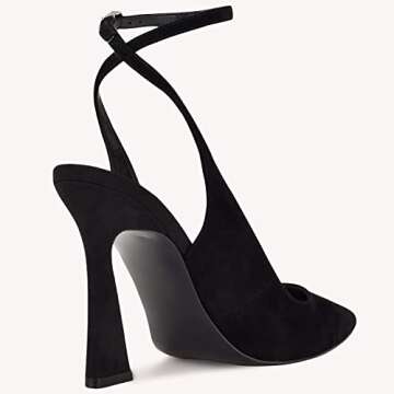 Reoplty Women's Stylish Slingback High Heel Pumps