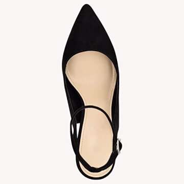 Reoplty Women's Stylish Slingback High Heel Pumps