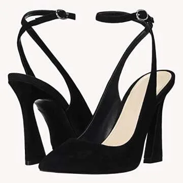 Reoplty Women's Stylish Slingback High Heel Pumps