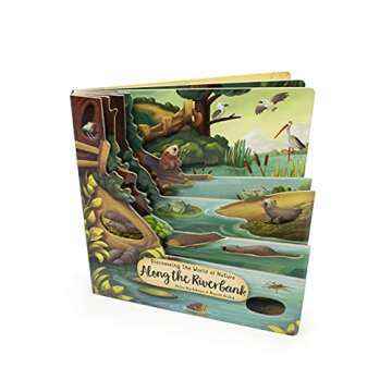 Explore Nature with Discovering the World of Nature Along the Riverbank Board Book
