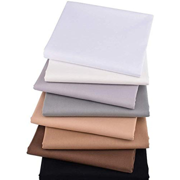 Aubliss 8pcs Fat Quarter Fabric Bundles (100% Cotton - 19.6‘’ x 19.6‘’ / 50cm x 50cm) Quilti...