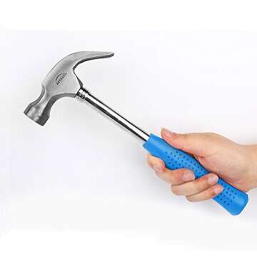 Apollo Tools Original 39 Piece General Household Tool Set in Toolbox Storage Case with Essential Hand Tools for Everyday Home Repairs, DIY and Crafts. Blue - DT9706 BL