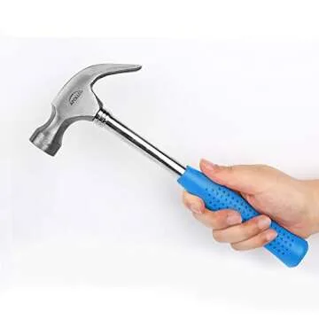 Apollo Tools Original 39 Piece General Household Tool Set in Toolbox Storage Case with Essential Hand Tools for Everyday Home Repairs, DIY and Crafts. Blue - DT9706 BL