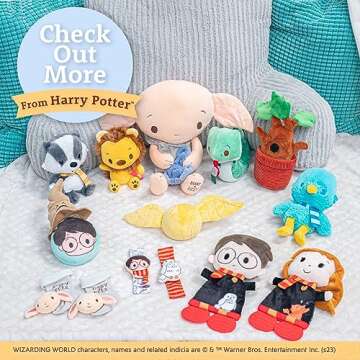 KIDS PREFERRED Harry Potter Gryffindor Lion Plush Stuffed Animal with Red and Gold Striped Scarf Hogwarts House Collectible for Babies, Toddlers, and Kids 6 Inches