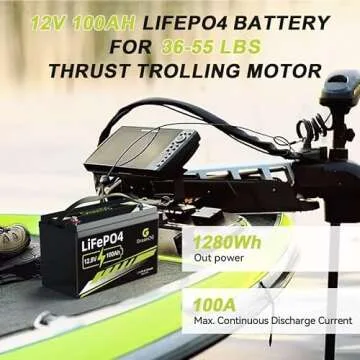 GREENOE 12V 100Ah Lithium Battery - Safe & Durable Power