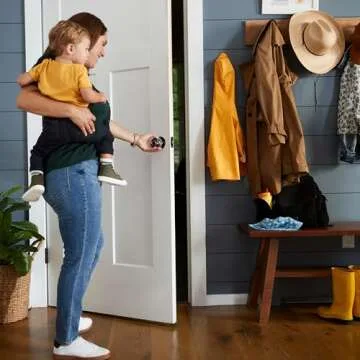 Safety 1st Parent Grip Door Knob Covers 3 Pack, Crystal Clear