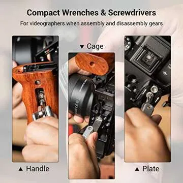 SMALLRIG Folding Tool Set - Portable 7-in-1 Tool Kit