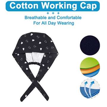 Cute Teeth Working Cap with Button for Everyone
