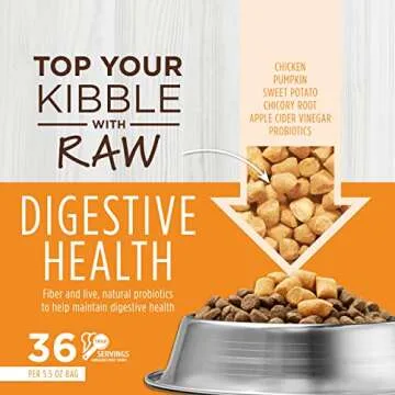 Instinct Raw Boost Mixers, Freeze Dried Cat Food Toppers with Functional Ingredients, Grain Free, Re...
