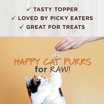 Instinct Raw Boost Mixers, Freeze Dried Cat Food Toppers with Functional Ingredients, Grain Free, Real Chicken - Digestive Health, 5.5 oz Bag