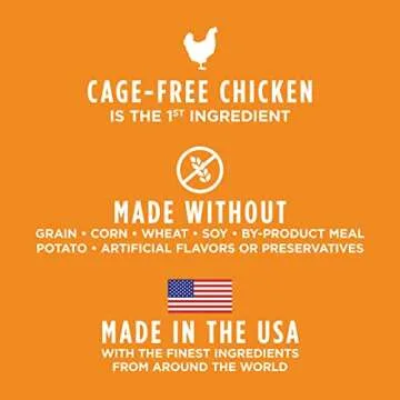 Instinct Raw Boost Mixers, Freeze Dried Cat Food Toppers with Functional Ingredients, Grain Free, Real Chicken - Digestive Health, 5.5 oz Bag