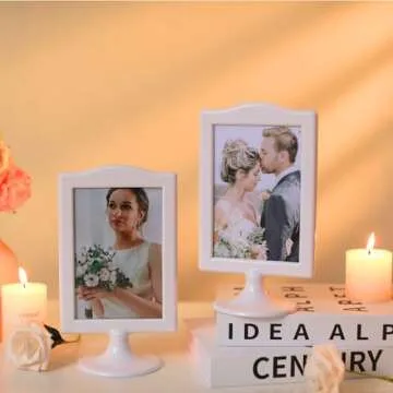 Litpoetic Double Sided 4x6 Picture Frame - 10 Pack