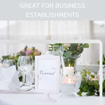 Litpoetic Double Sided 4x6 Picture Frame - 10 Pack