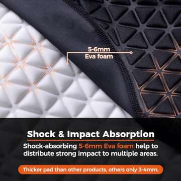 COOLOMG Boys Youth Padded Baseball Sliding Shorts w/Cup Pocket Compression Slider Shorts for Softball Football Lacross Hockey White M