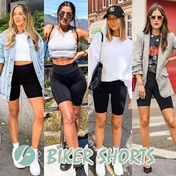 Shop FULLSOFT Biker Shorts – High Waist Control & Pockets