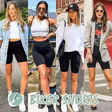 Shop FULLSOFT Biker Shorts – High Waist Control & Pockets