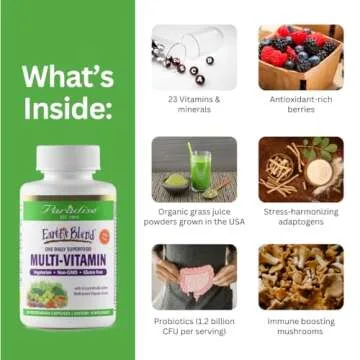 Earth's Blend Women's Multivitamin with Iron & Superfoods