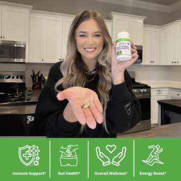 Earth's Blend Women's Multivitamin with Iron & Superfoods