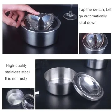 Hanlongyu Outdoor Windproof Ashtray for Smokers