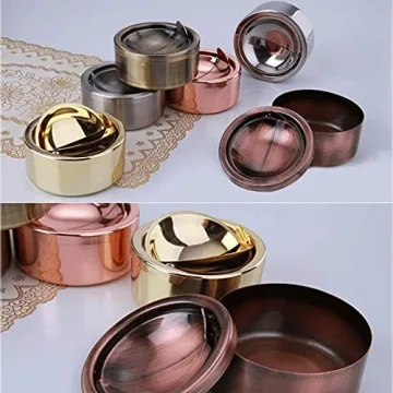 Hanlongyu Outdoor Windproof Ashtray for Smokers