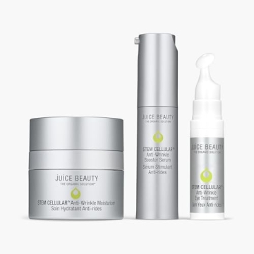 Juice Beauty Stem Cellular Anti-Wrinkle Solutions Kit - Hydrates + Improves Fine Lines and Wrinkles ...