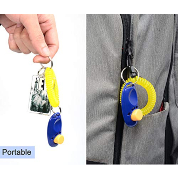 Coolrunner 7 Color Dog Training Clicker Pack for Pets