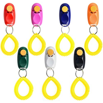 Coolrunner 7 Color Dog Training Clicker Pack for Pets