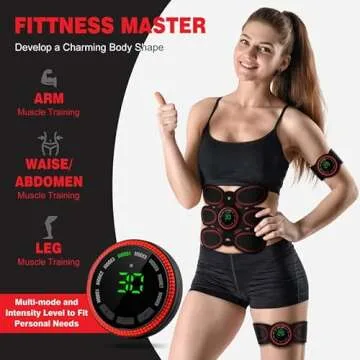Drezela Abs Stimulator Muscle Toner for All Fitness Levels