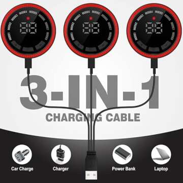 Drezela Abs Stimulator Muscle Toner, Ab Machine Trainer USB Rechargeable Gear for Abdomen/Arm/Leg, Fitness Strength Training Workout Equipment Men and Women DR6-E8